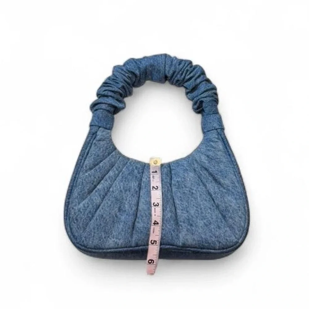JW PEI Gabbi Ruched‎ Denim Hobo Bag